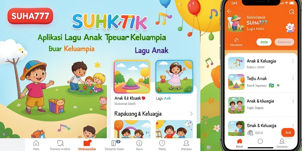 Antarmuka aplikasi SUHU777 yang ceria dan interaktif.